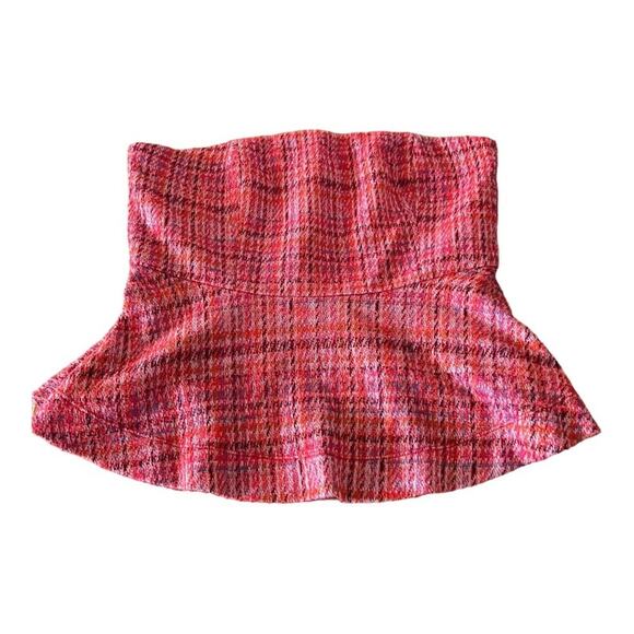 Maeve The Shannon Peplum Cropped Top Size L - Picture 3 of 13